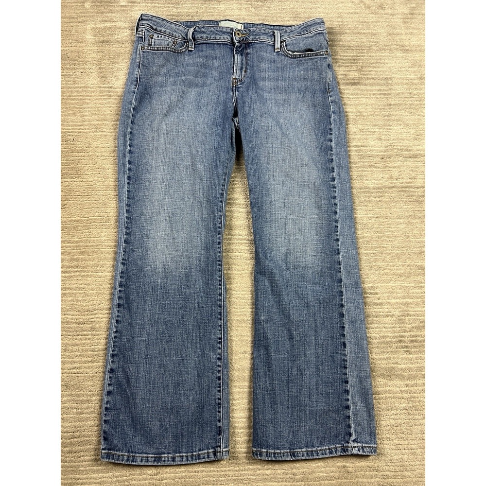 Levis 545 Low Bootcut Jeans Womens Lightwash Denim Mid Rise Y2K